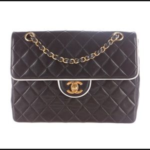 Chanel Vintage single flap bag